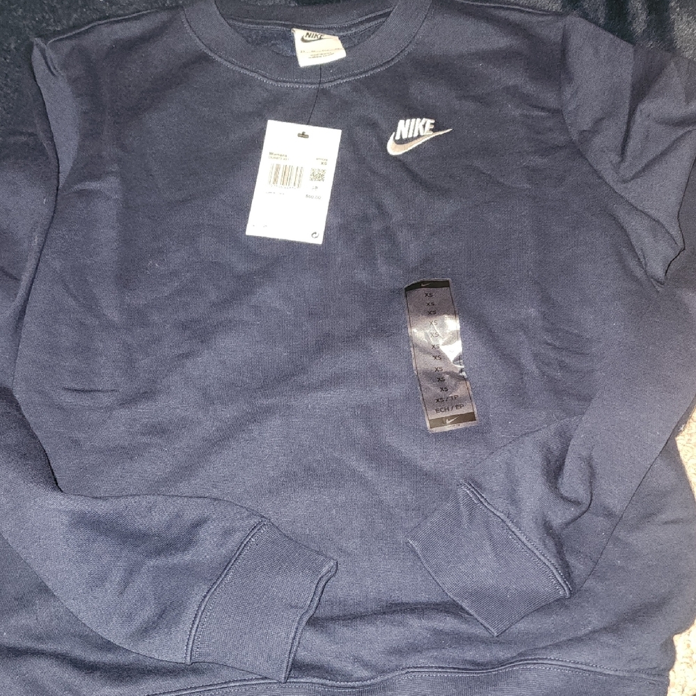 Nike Women's Deep Blue Crewneck Sweater